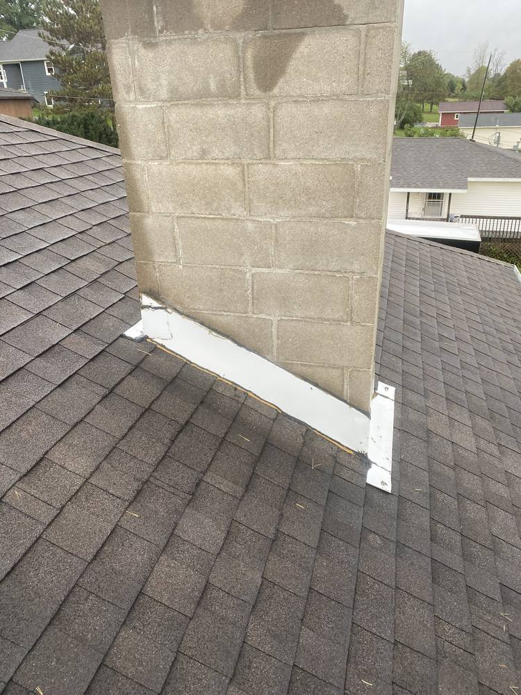 Block Chimney Re-Flash in West Michigan — photo 1 of 14