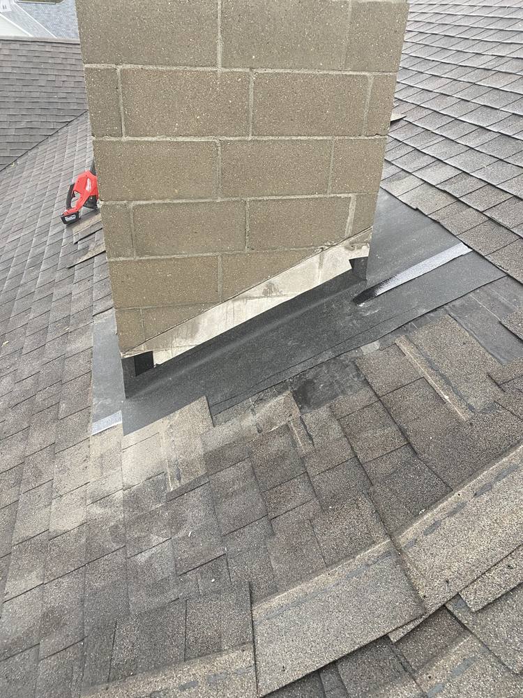 Block Chimney Re-Flash in West Michigan — photo 6 of 14