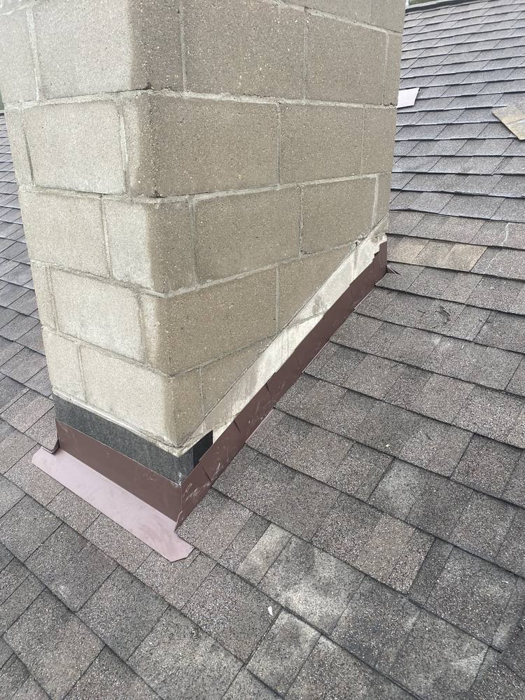 Block Chimney Re-Flash in West Michigan — photo 11 of 14