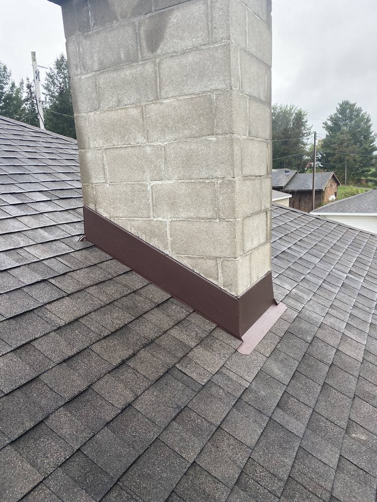 Block Chimney Re-Flash in West Michigan — photo 12 of 14