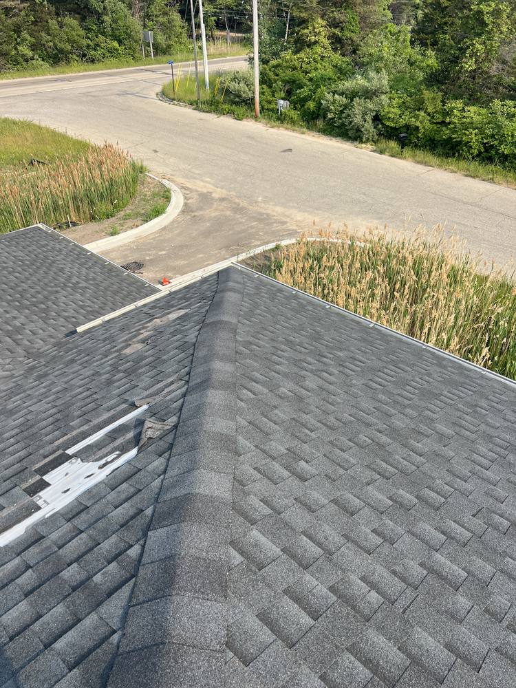 Blown-Off Shingles in West Michigan — photo 1 of 10