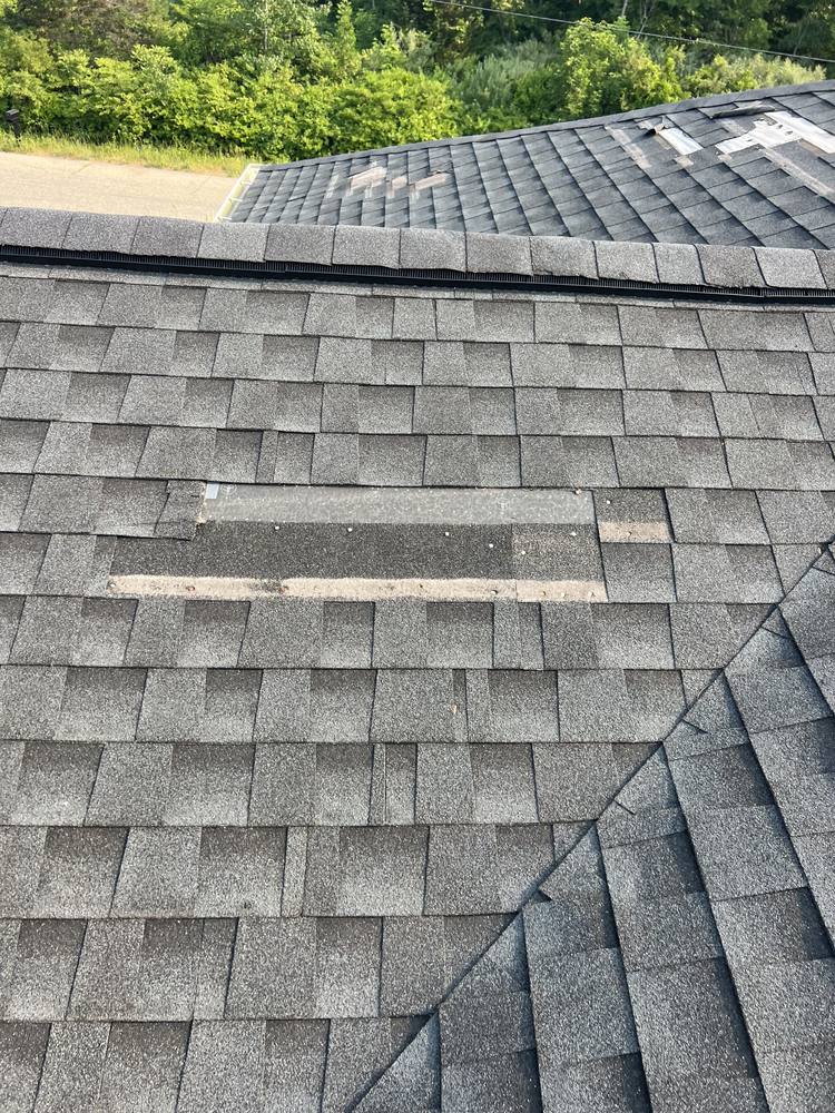 Blown-Off Shingles in West Michigan — photo 2 of 10