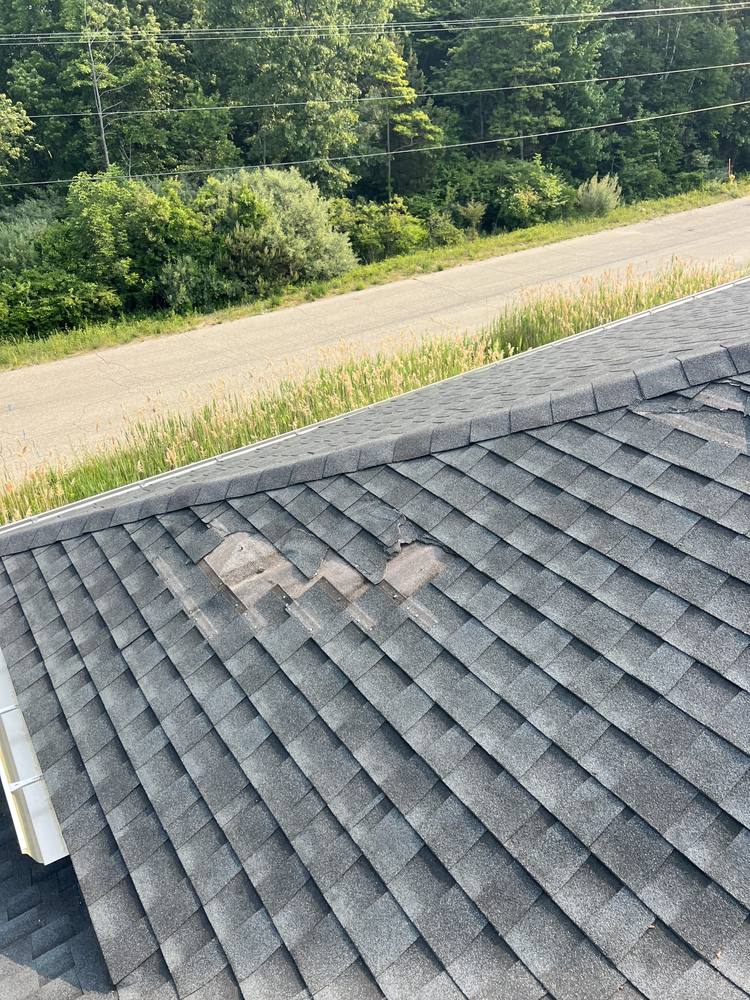 Blown-Off Shingles in West Michigan — photo 3 of 10