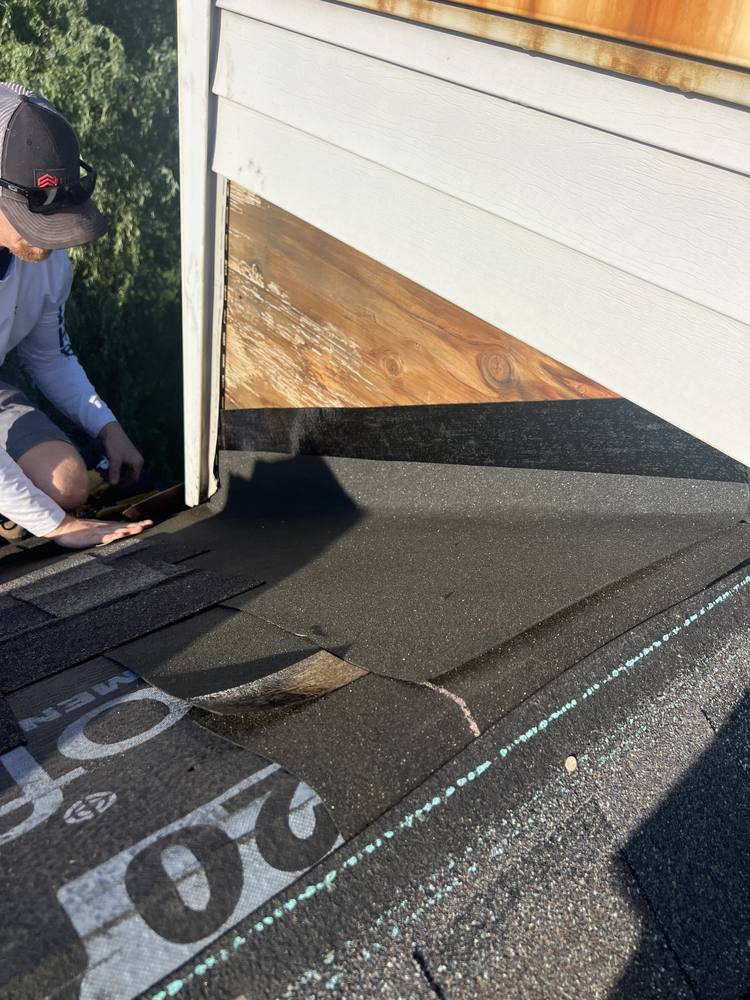 Chimney Chase Flashing Replacement in West Michigan — photo 7 of 13