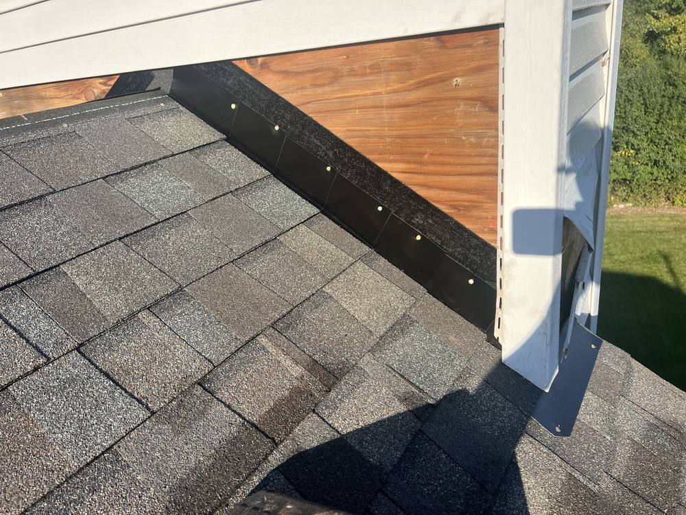 Chimney Chase Flashing Replacement in West Michigan — photo 8 of 13