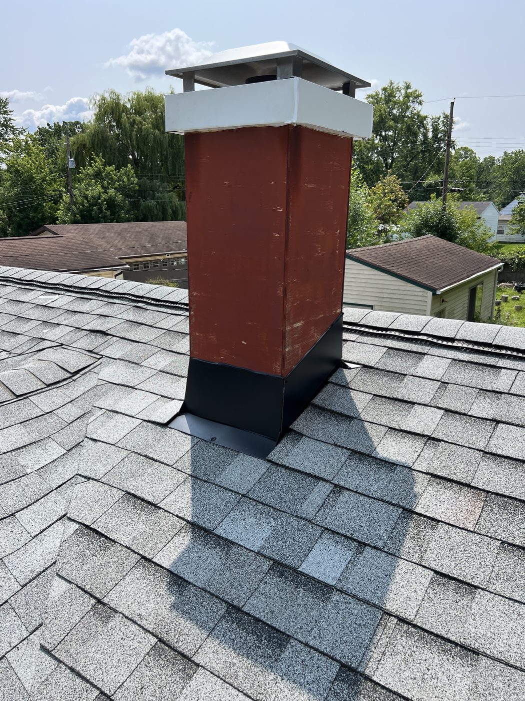 Chimney Flashing and Valley Replacement in West Michigan
