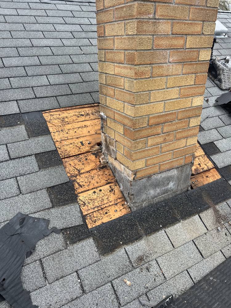 Chimney Flashing Rebuild in West Michigan — photo 2 of 10