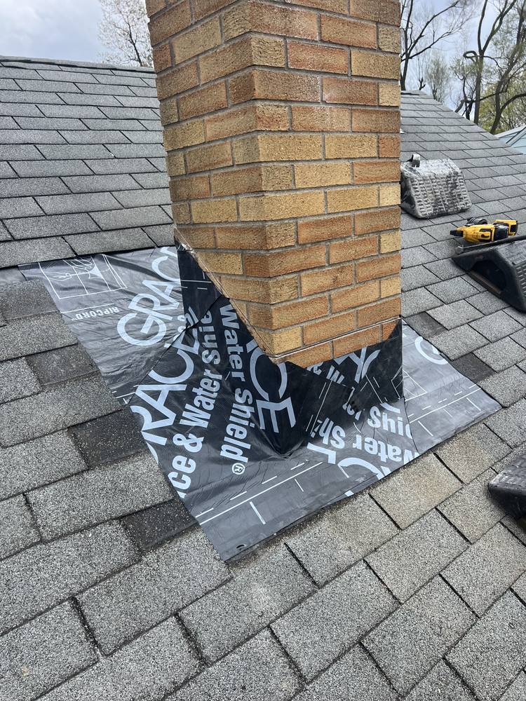 Chimney Flashing Rebuild in West Michigan — photo 4 of 10