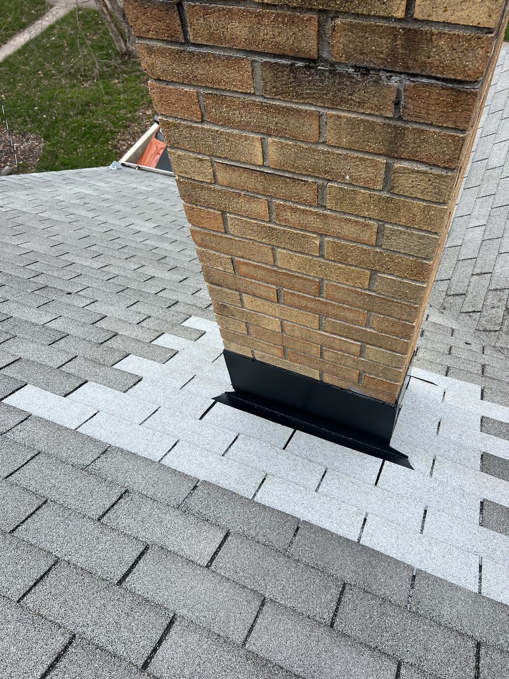 Chimney Flashing Rebuild in West Michigan