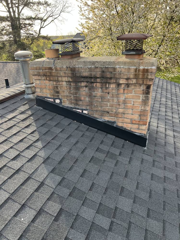 Chimney Flashing Replacement in West Michigan — photo 1 of 28