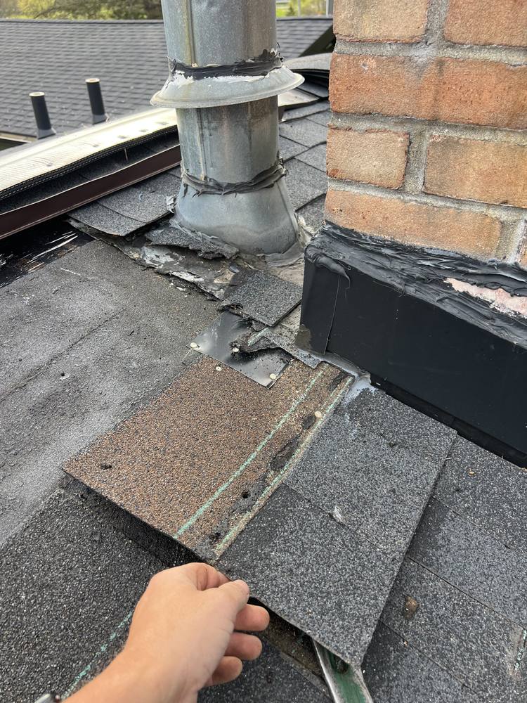 Chimney Flashing Replacement in West Michigan — photo 3 of 28