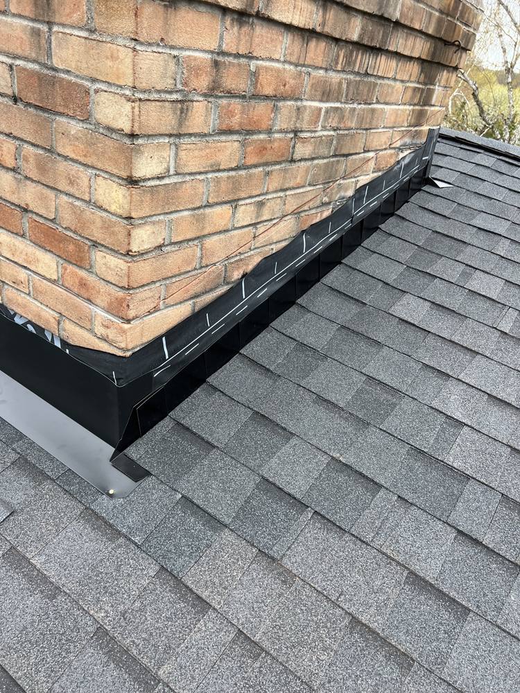 Chimney Flashing Replacement in West Michigan — photo 22 of 28