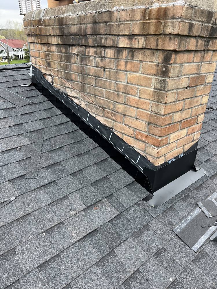 Chimney Flashing Replacement in West Michigan — photo 23 of 28