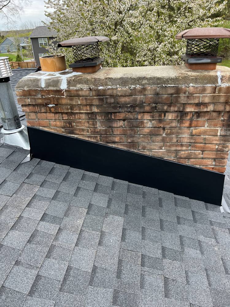 Chimney Flashing Replacement in West Michigan — photo 26 of 28