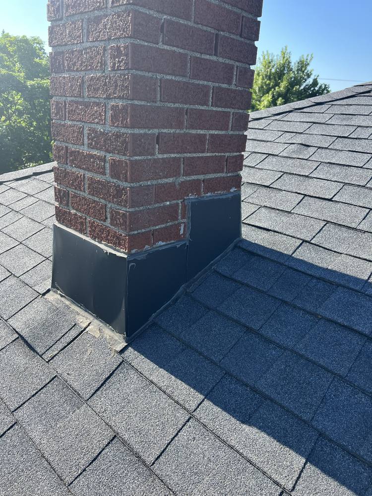 Chimney Re-Flash and Roof Vent in West Michigan — photo 3 of 15
