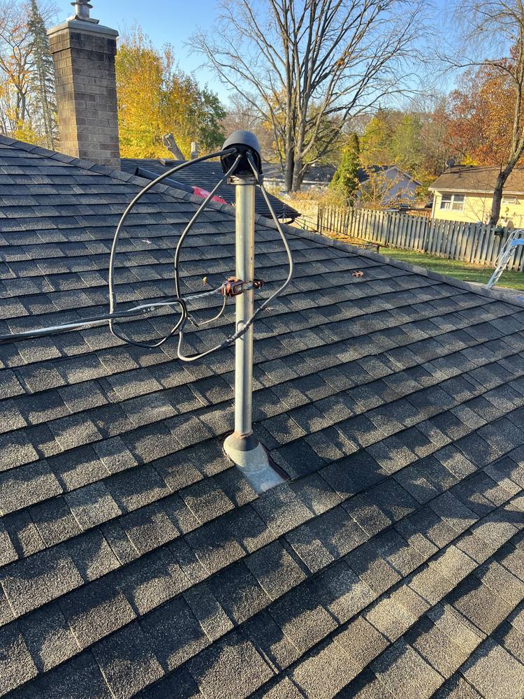 Chimney Re-Flash and Zipper Boot in West Michigan — photo 1 of 14