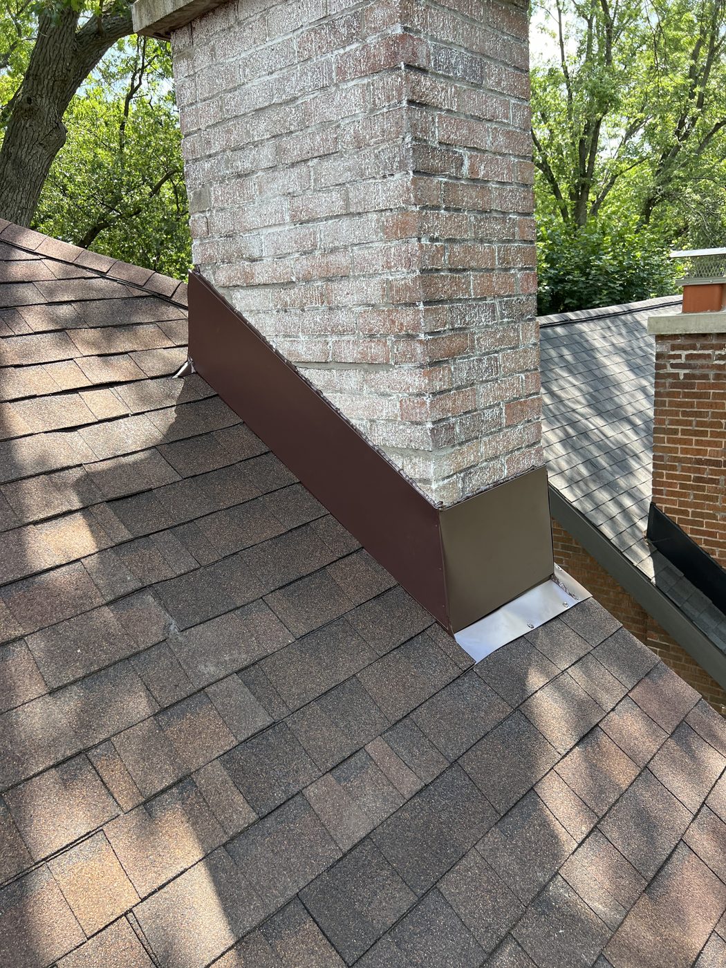 Chimney Flashing and Deck Repair in West Michigan