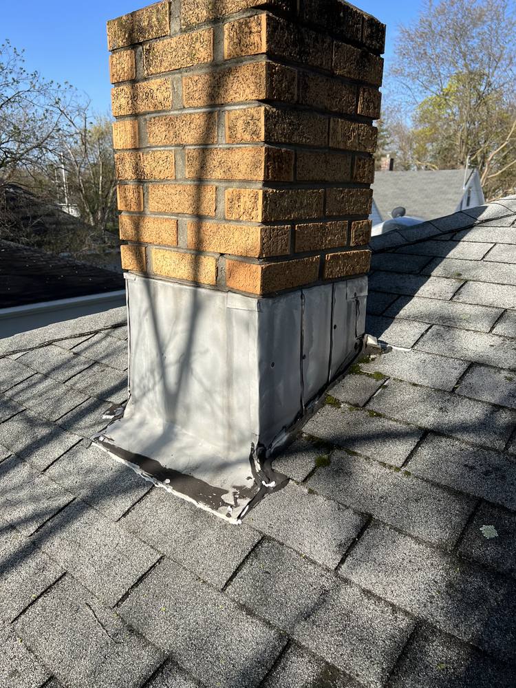 Chimney Skirt Flashing in West Michigan — photo 3 of 9
