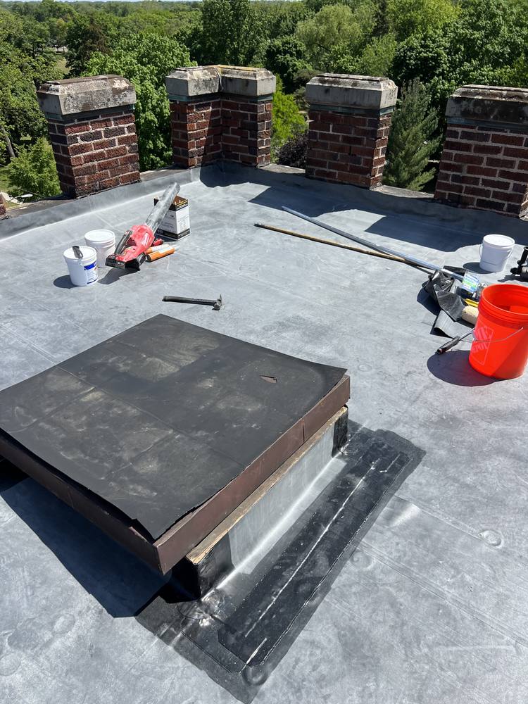 Church Bell Tower Flat Roof in West Michigan — photo 34 of 45