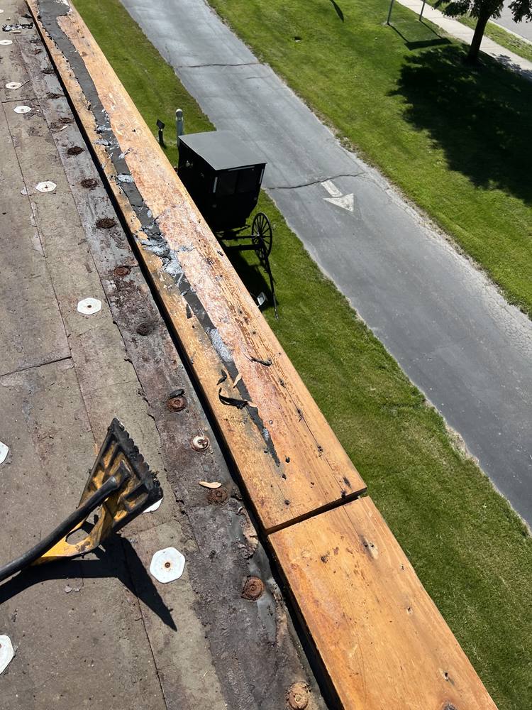 Commercial EPDM Wind Damage Repair in West Michigan — photo 6 of 11