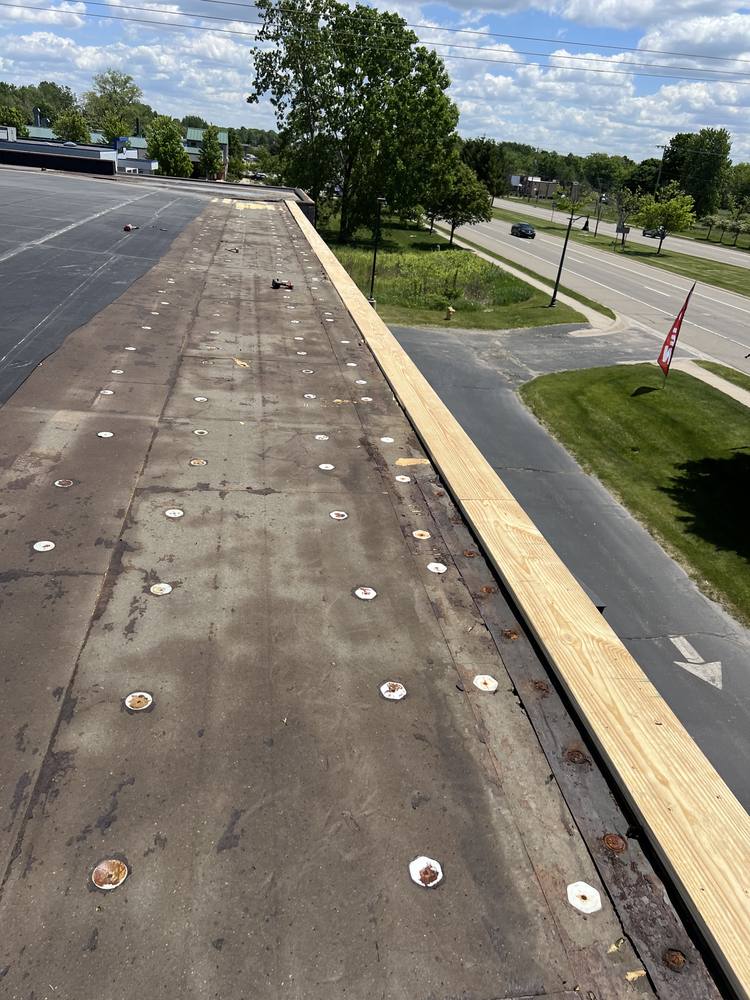 Commercial EPDM Wind Damage Repair in West Michigan — photo 7 of 11