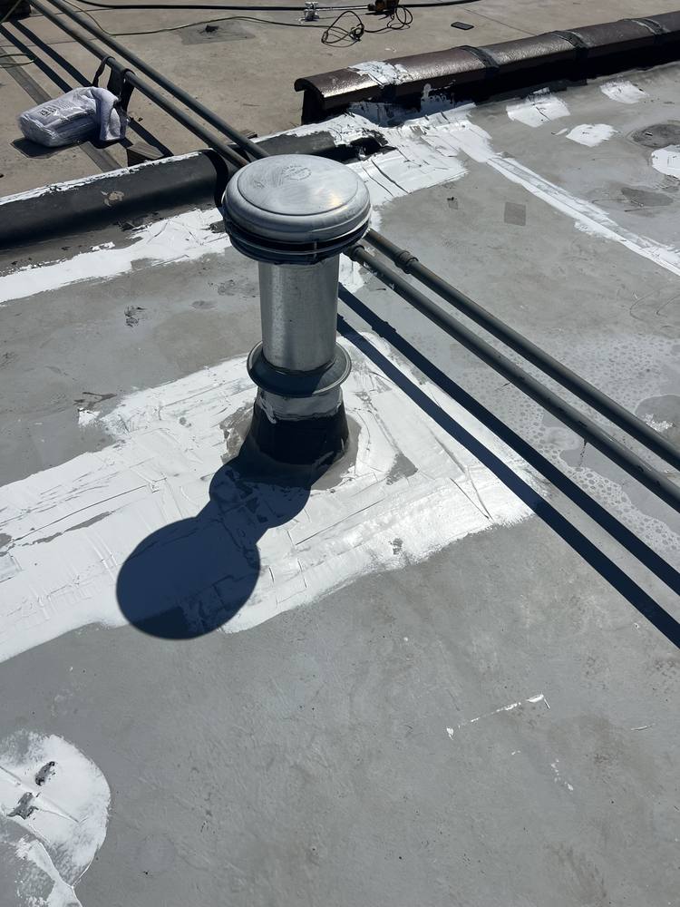 Commercial Flat Roof Silicone Repair in West Michigan — photo 5 of 10