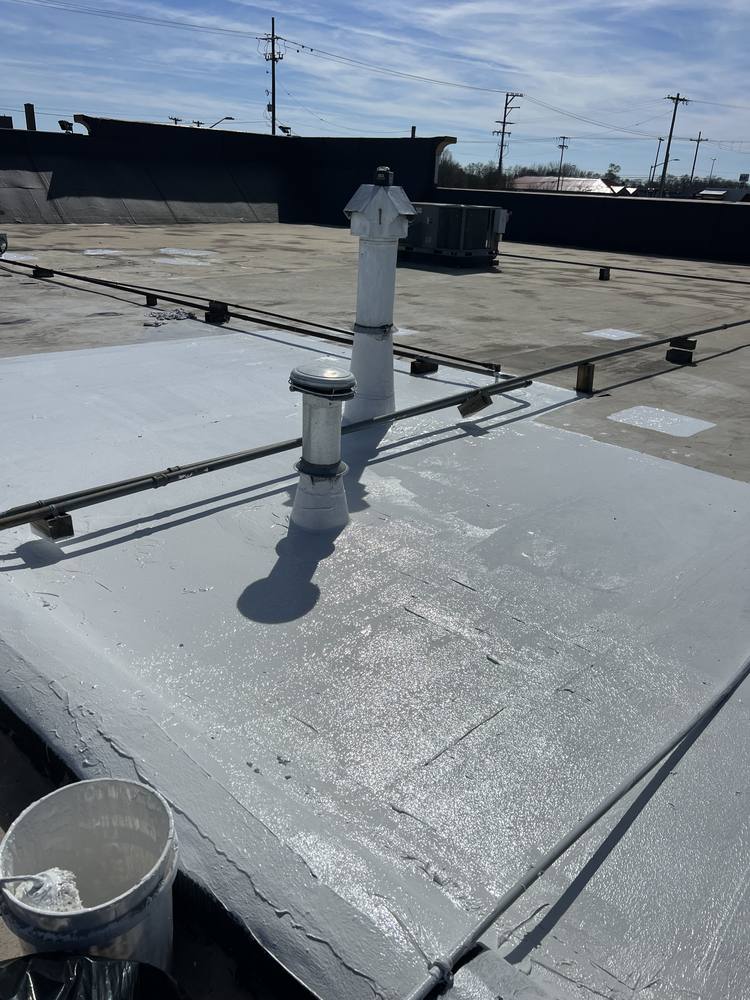 Commercial Flat Roof Silicone Repair in West Michigan — photo 7 of 10