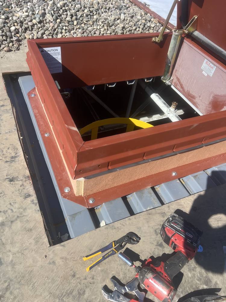 Commercial Roof Hatch Installation in West Michigan — photo 9 of 16