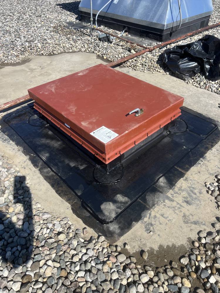Commercial Roof Hatch Installation in West Michigan — photo 11 of 16