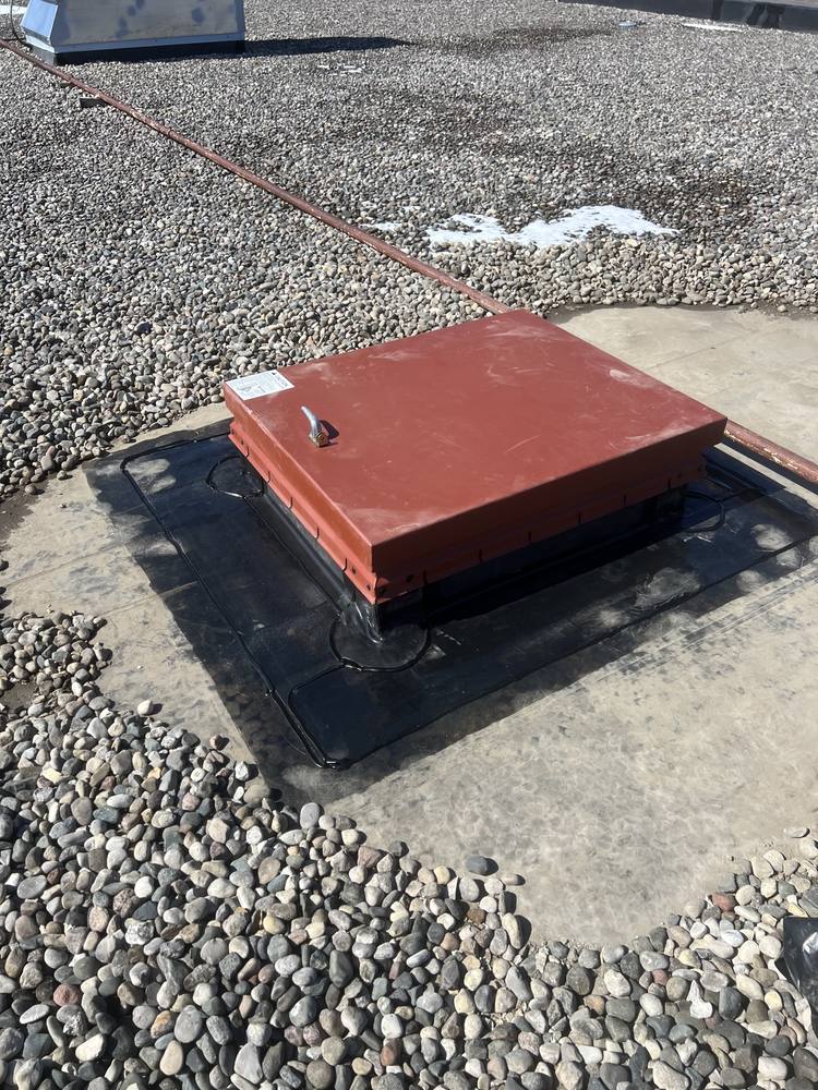 Commercial Roof Hatch Installation in West Michigan — photo 12 of 16