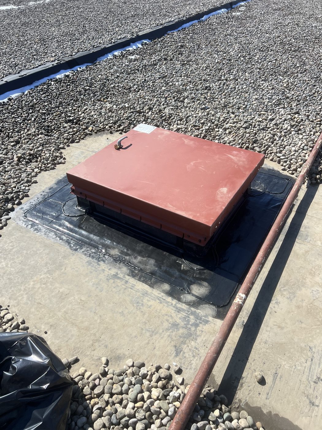 Commercial Roof Hatch Installation in West Michigan