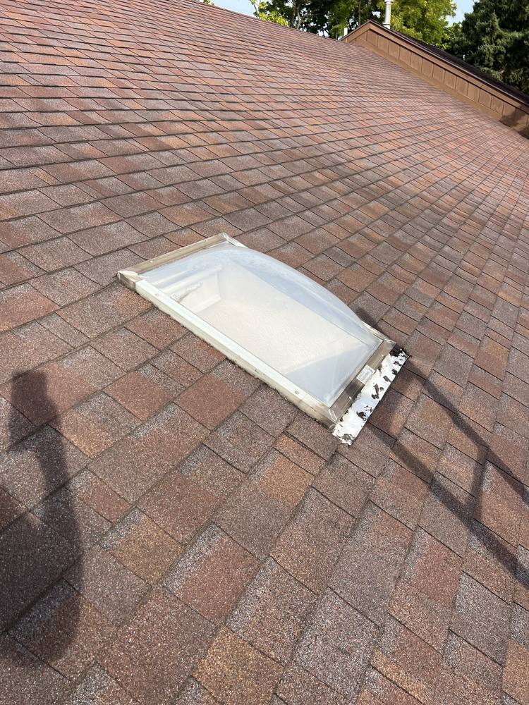 Domed Skylight Replaced With Glass in West Michigan — photo 1 of 8