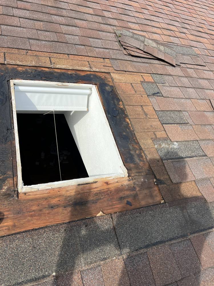 Domed Skylight Replaced With Glass in West Michigan — photo 5 of 8