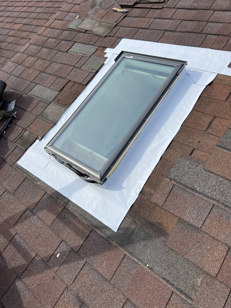 Domed Skylight Replaced With Glass in West Michigan — photo 6 of 8