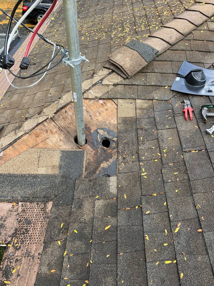 Electrical Mast Leak Repair in West Michigan — photo 2 of 6