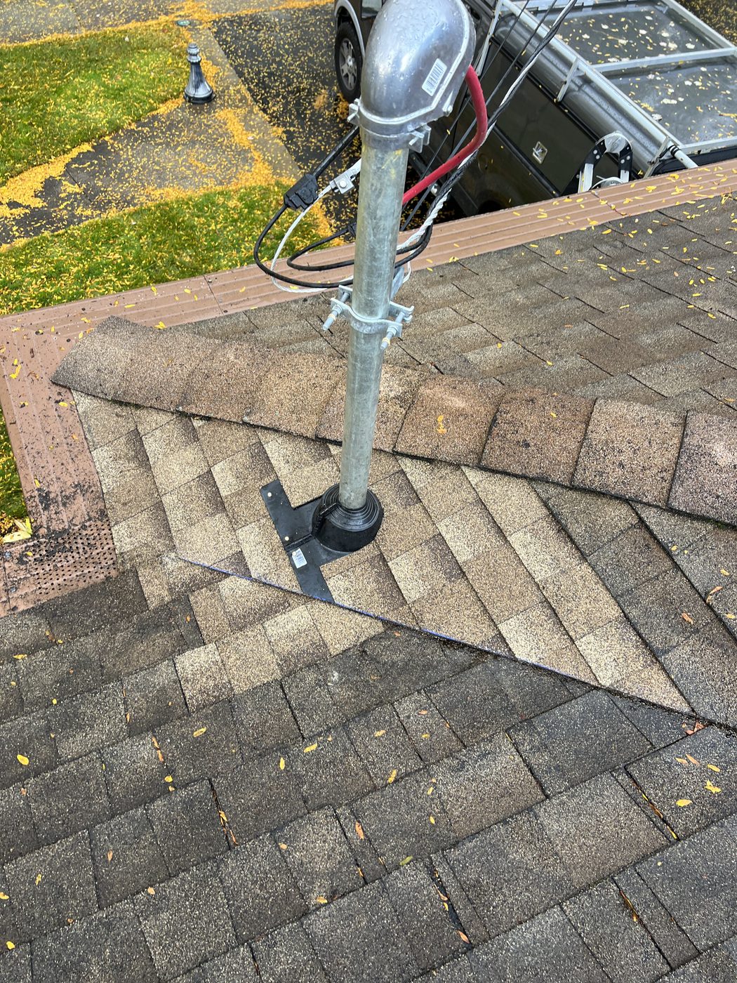Electrical Mast Leak Repair in West Michigan