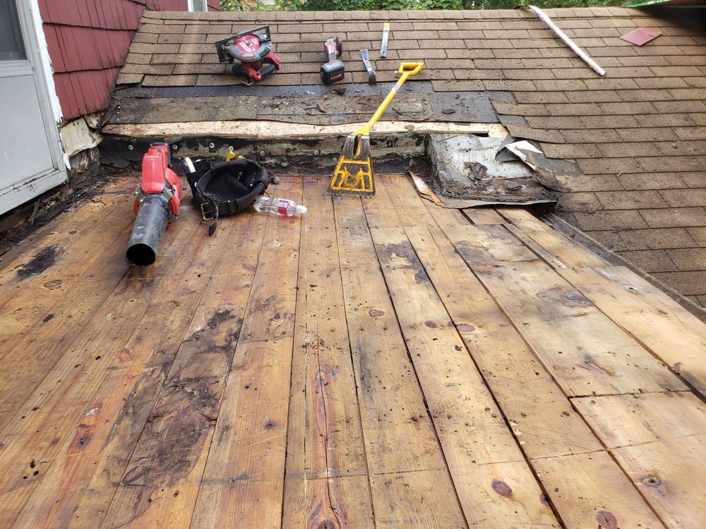 EPDM Flat Roof and Door-to-Window Conversion in West Michigan — photo 8 of 13