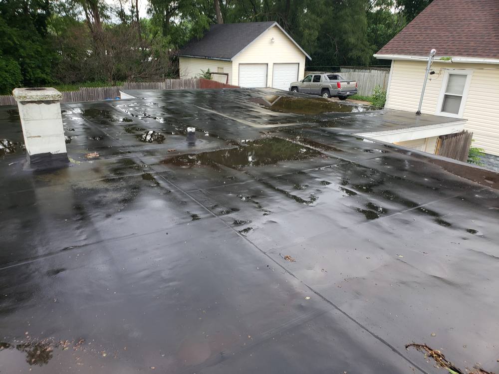 Flat Roof Flintlastic 2-Ply System in West Michigan — photo 1 of 25