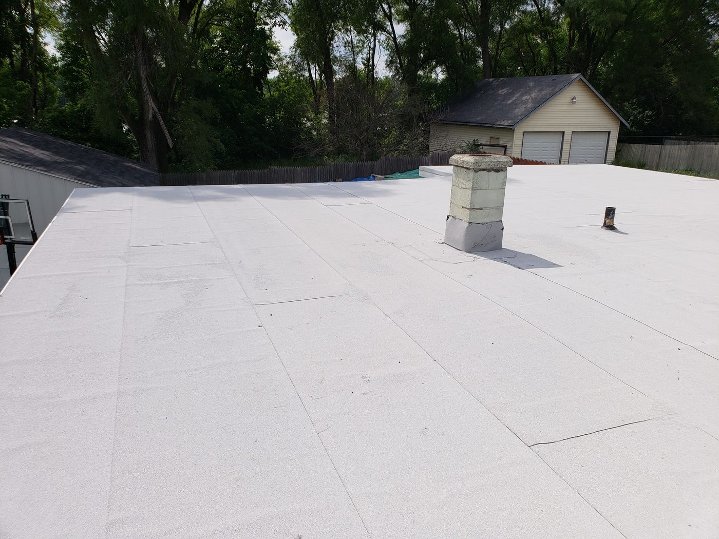 Flat Roof Flintlastic 2-Ply System in West Michigan