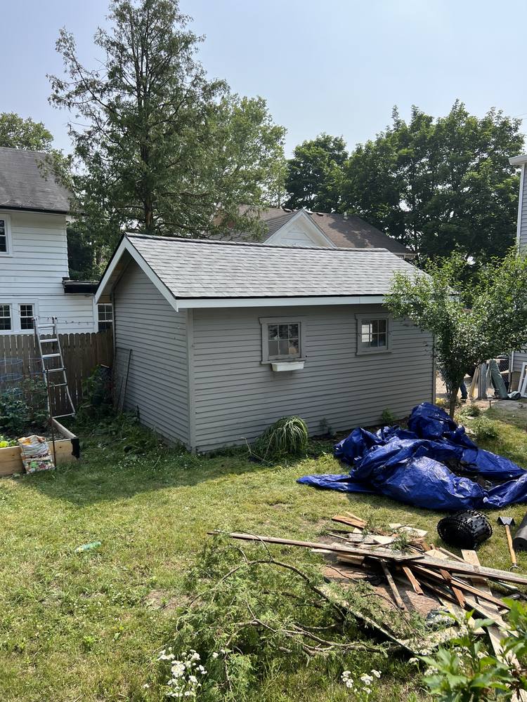 Garage Roof Rebuild in West Michigan — photo 29 of 35