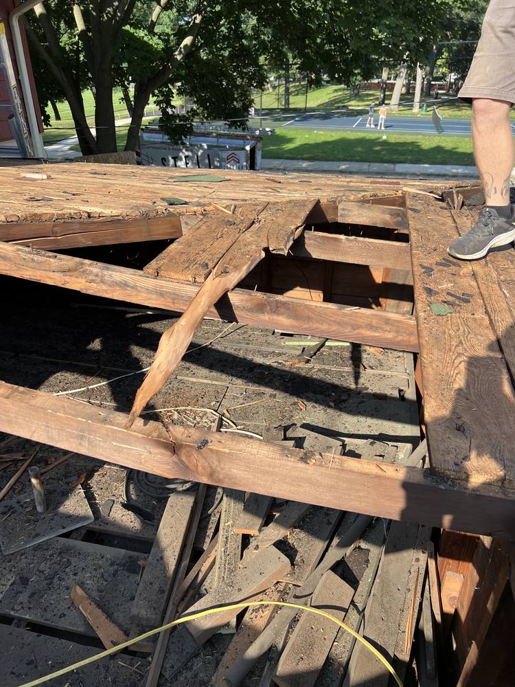 Low-Slope Roof Rebuild With New Framing in West Michigan — photo 14 of 43