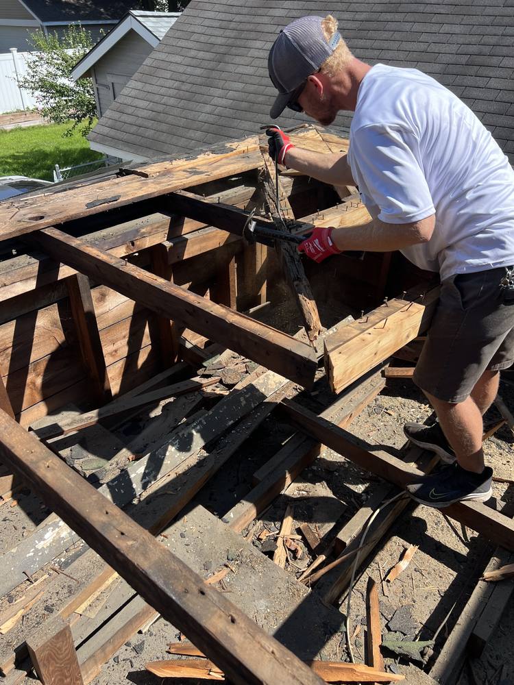 Low-Slope Roof Rebuild With New Framing in West Michigan — photo 20 of 43