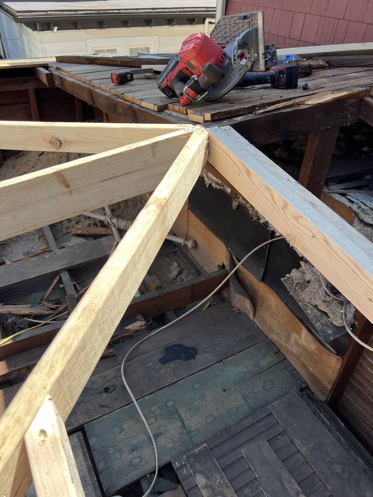 Low-Slope Roof Rebuild With New Framing in West Michigan — photo 22 of 43
