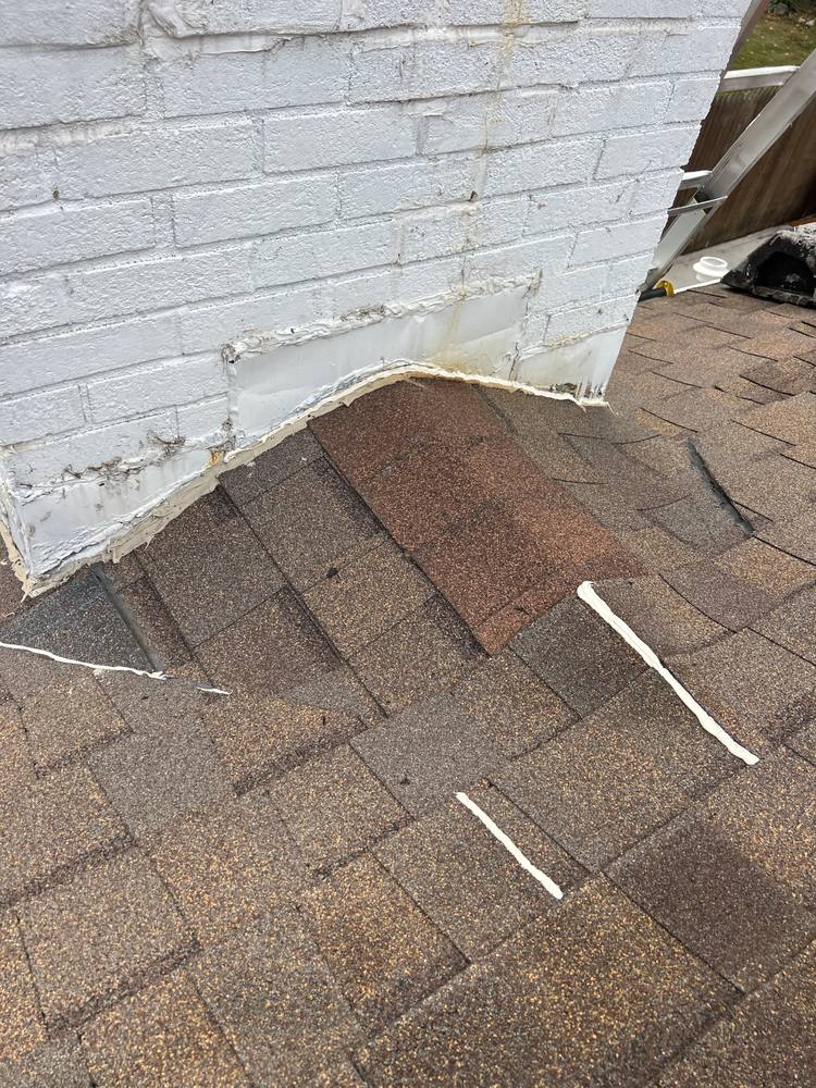 Painted Brick Chimney Re-Flash in West Michigan — photo 3 of 19