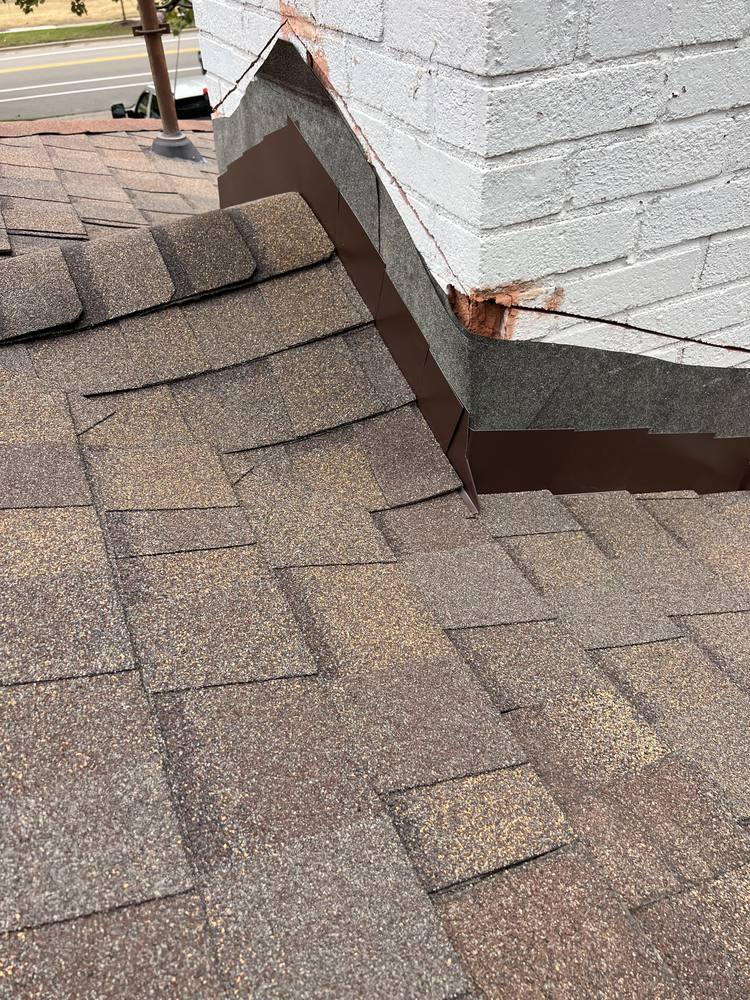 Painted Brick Chimney Re-Flash in West Michigan — photo 12 of 19