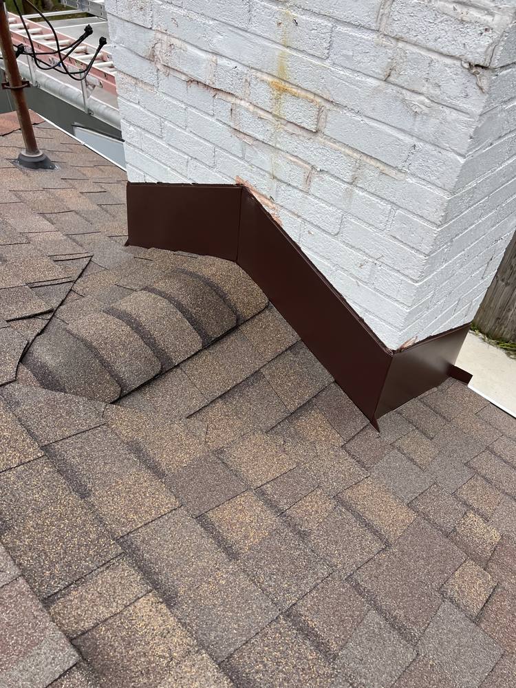 Painted Brick Chimney Re-Flash in West Michigan — photo 16 of 19