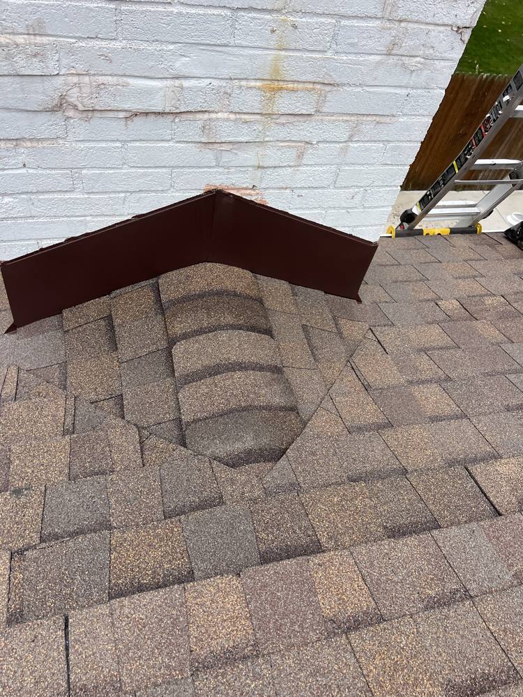 Painted Brick Chimney Re-Flash in West Michigan — photo 19 of 19