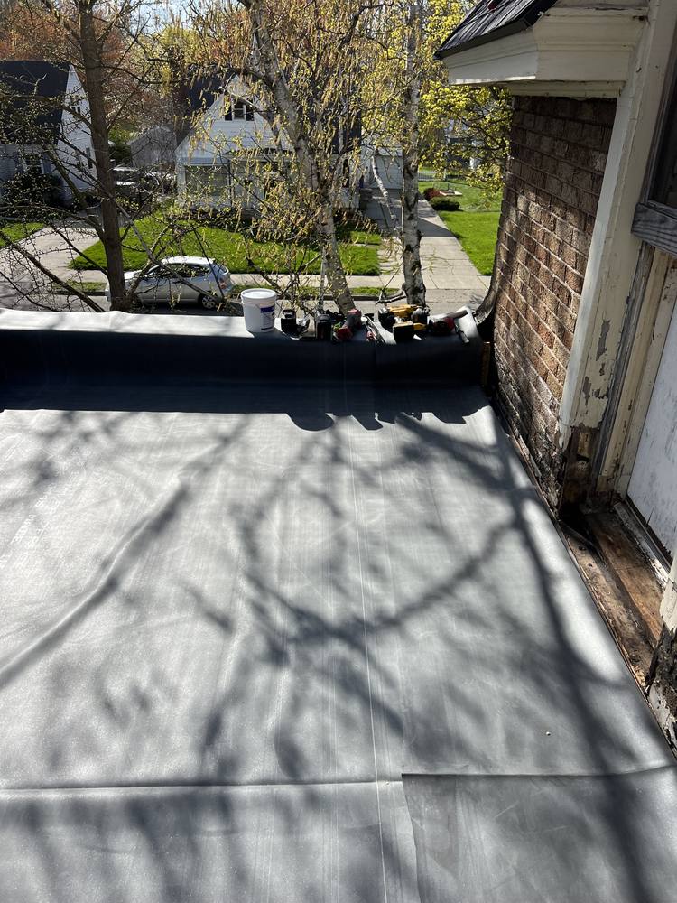 Residential EPDM (Rubber) Flat Roof in West Michigan — photo 37 of 55