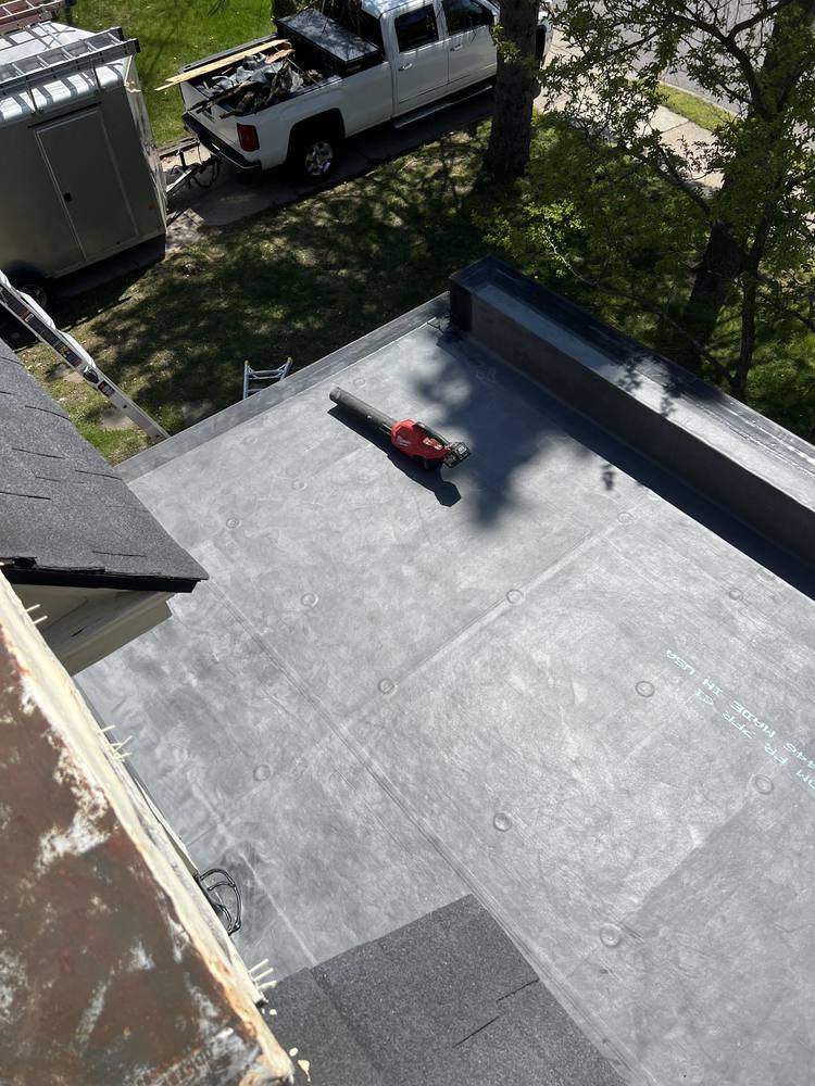 Residential EPDM (Rubber) Flat Roof in West Michigan — photo 38 of 55
