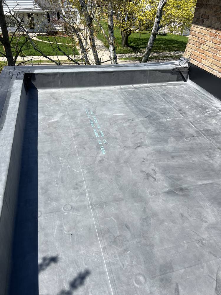 Residential EPDM (Rubber) Flat Roof in West Michigan — photo 45 of 55